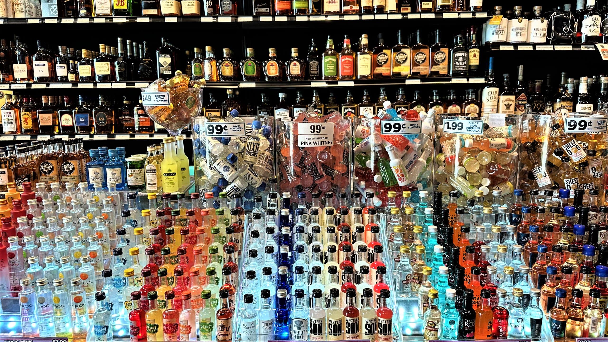 Shot! ABC Simpsonville Mini Bottles