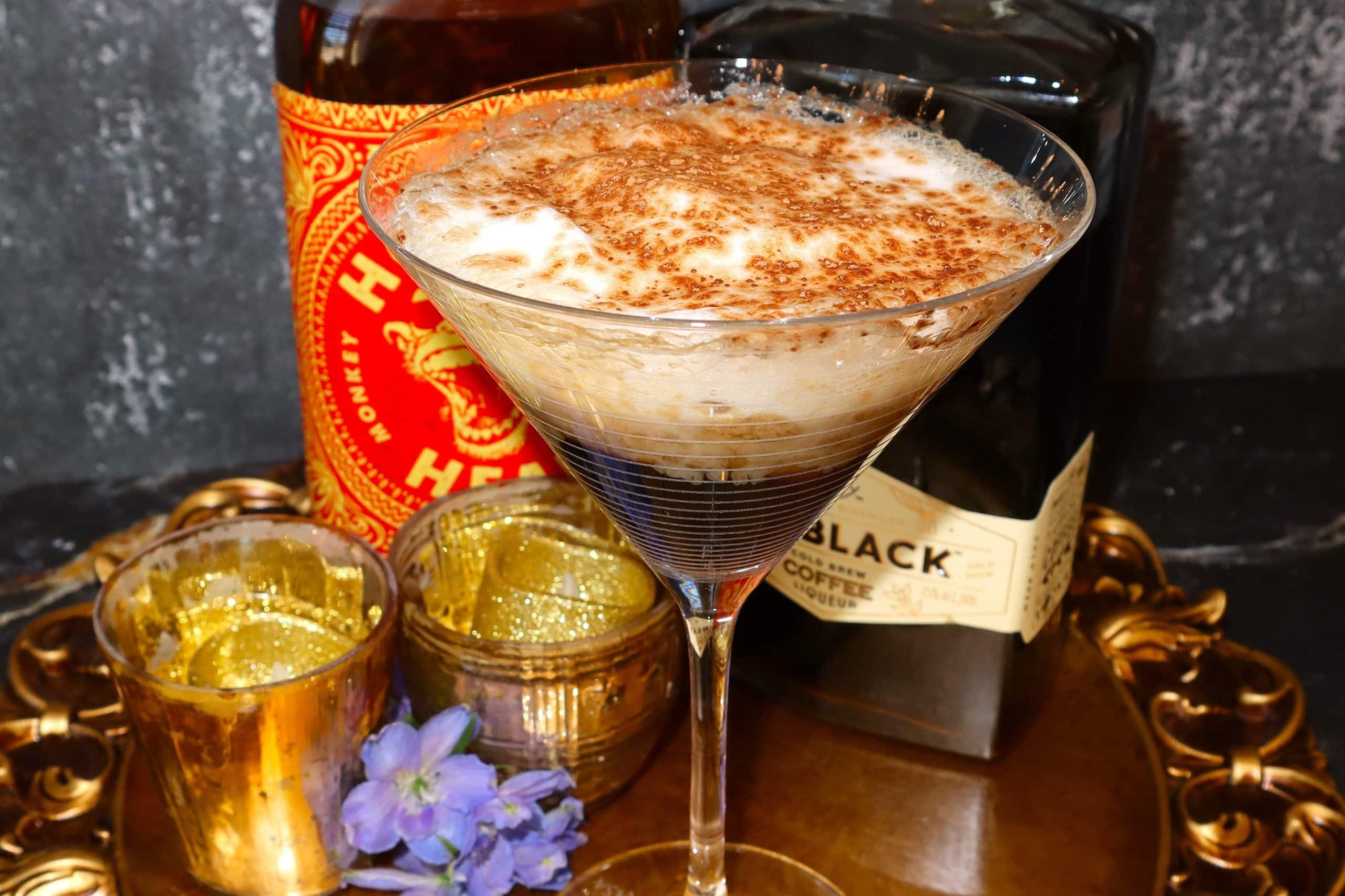 Indulge in Irresistible Flavors: The Decadent Monkey Slide Martini