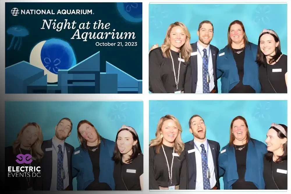National Aquarium Maryland Photo Booth Rental
