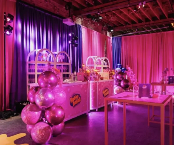 event pipe and drape