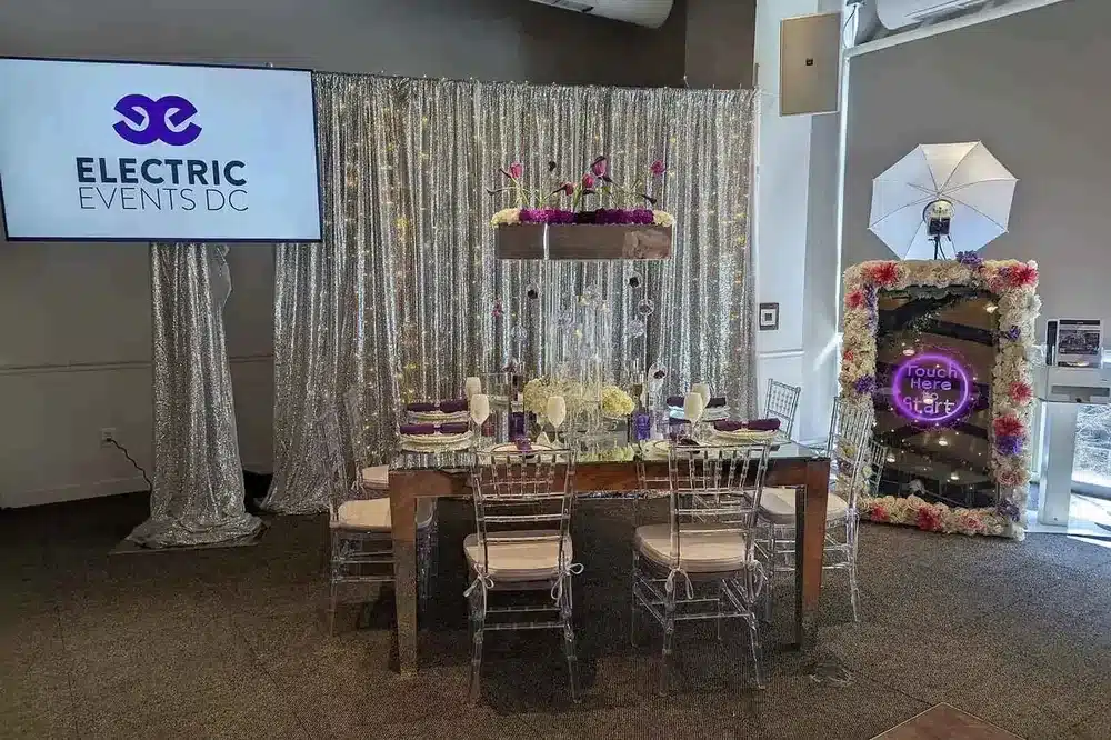 dc event planning photo booth rentals