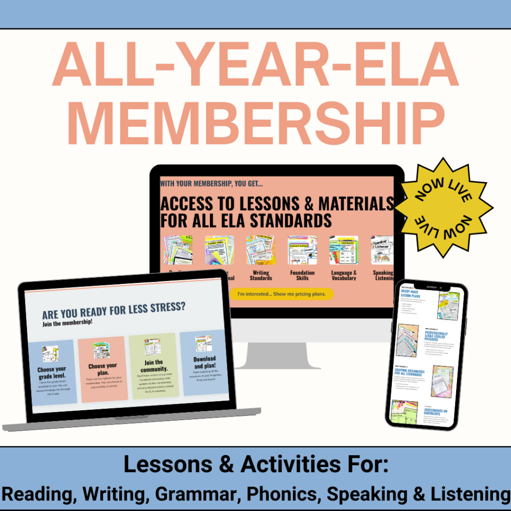 5 ELA Literacy Block Structures Schedule Ideas