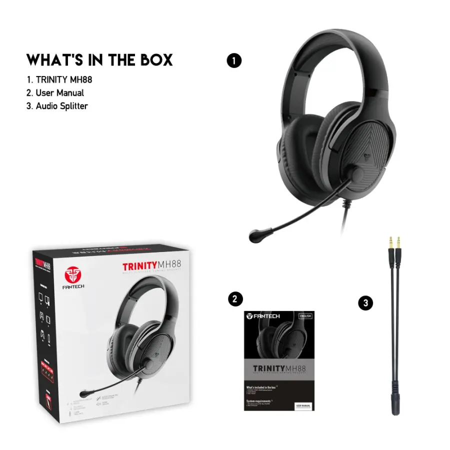 Headset Gaming Fantech