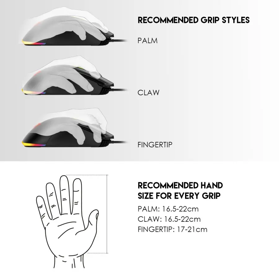Mouse Gaming VX6