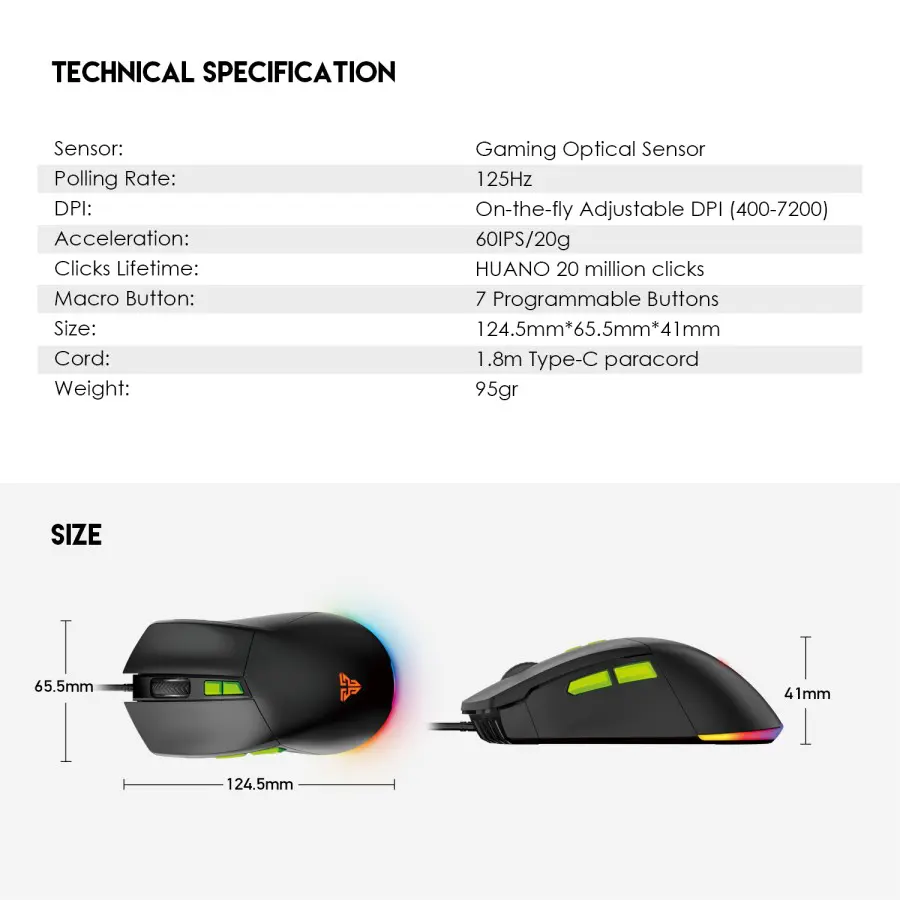 Mouse Gaming VX6