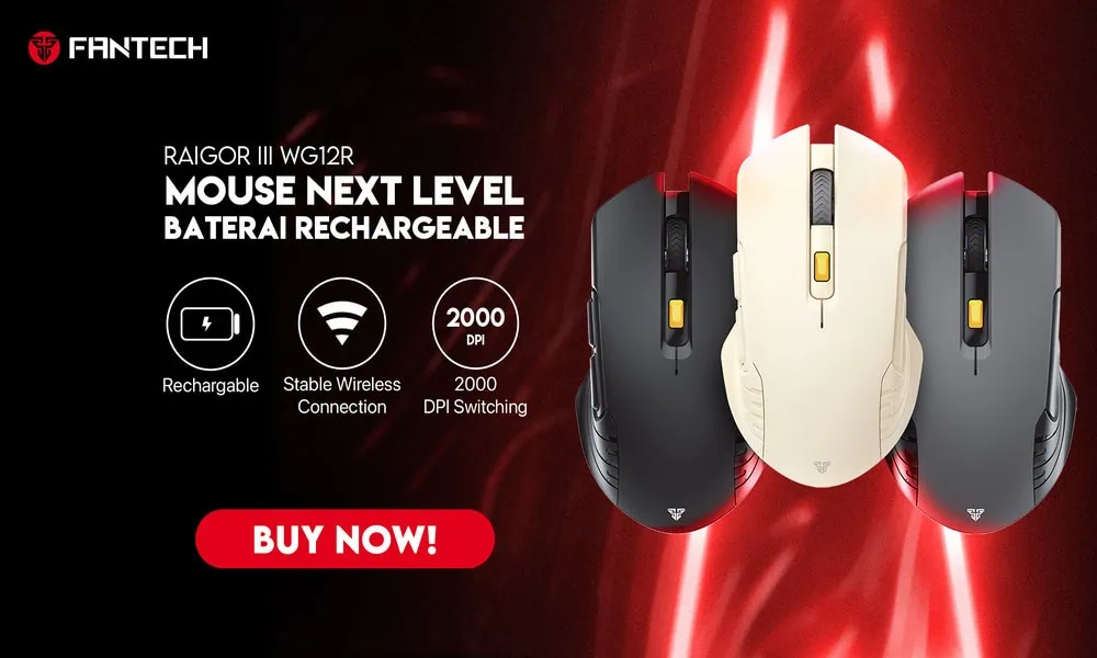 Mouse Wireless Anti Boros