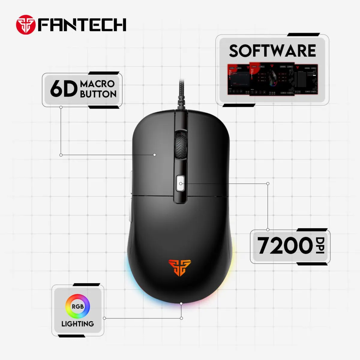 Mouse Gaming Wireless VX9s