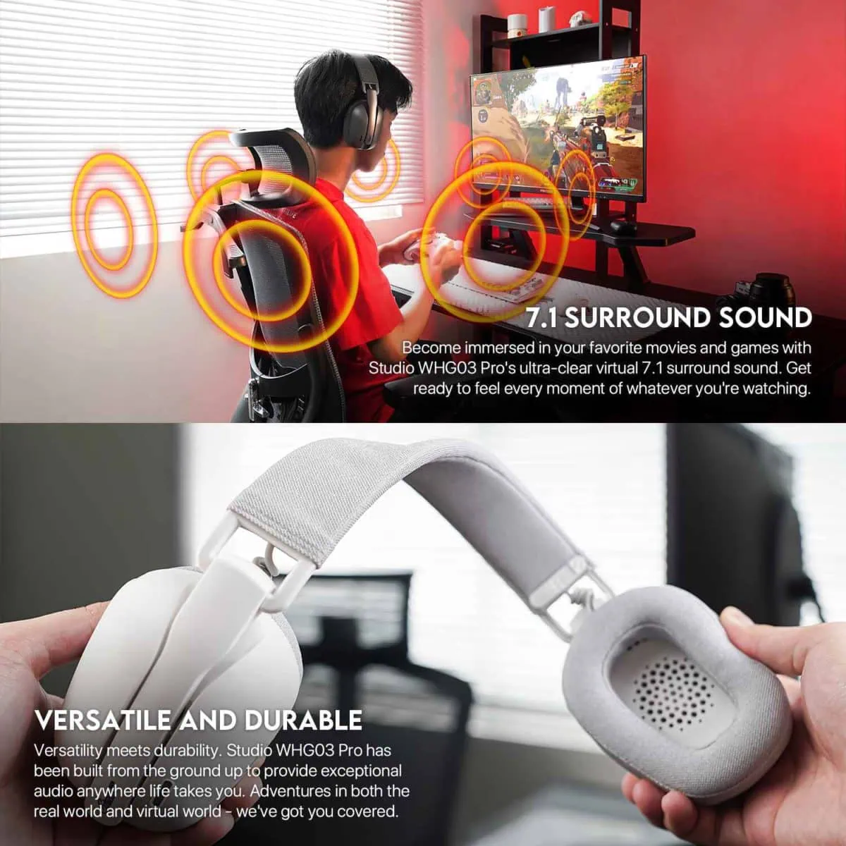 Wireless Headset Gaming