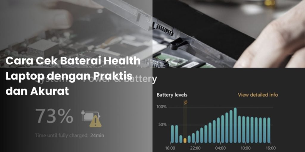 Cek Baterai Health Laptop