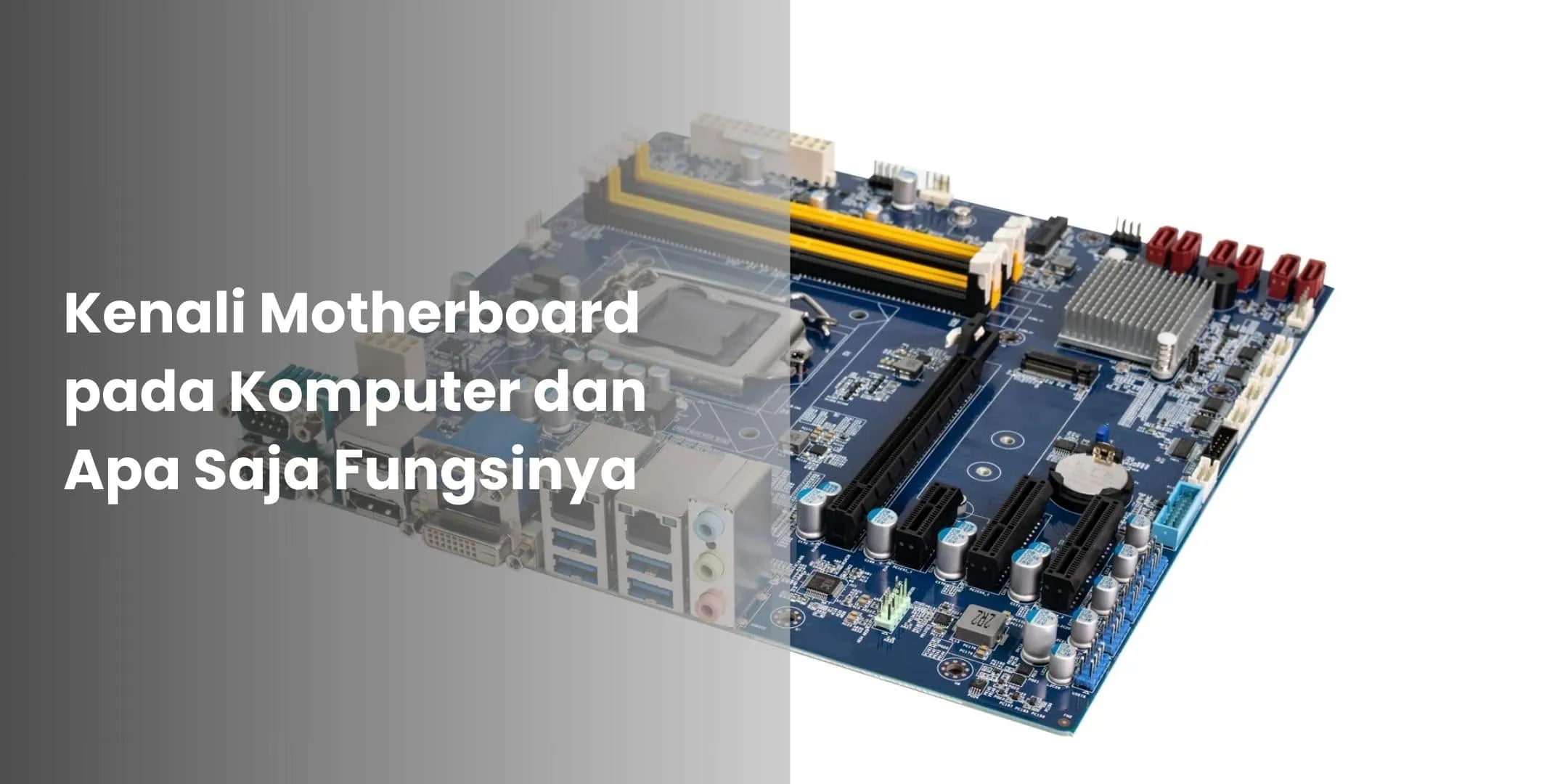 Kenali Motherboard pada Komputer dan Apa Saja Fungsinya