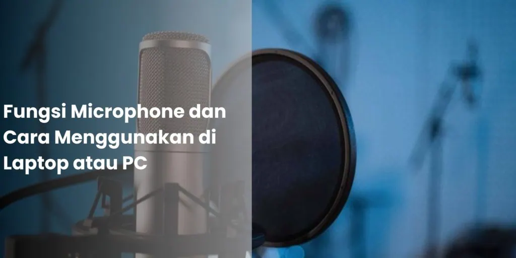 Fungsi Microphone dan Cara Menggunakan di Laptop atau PC
