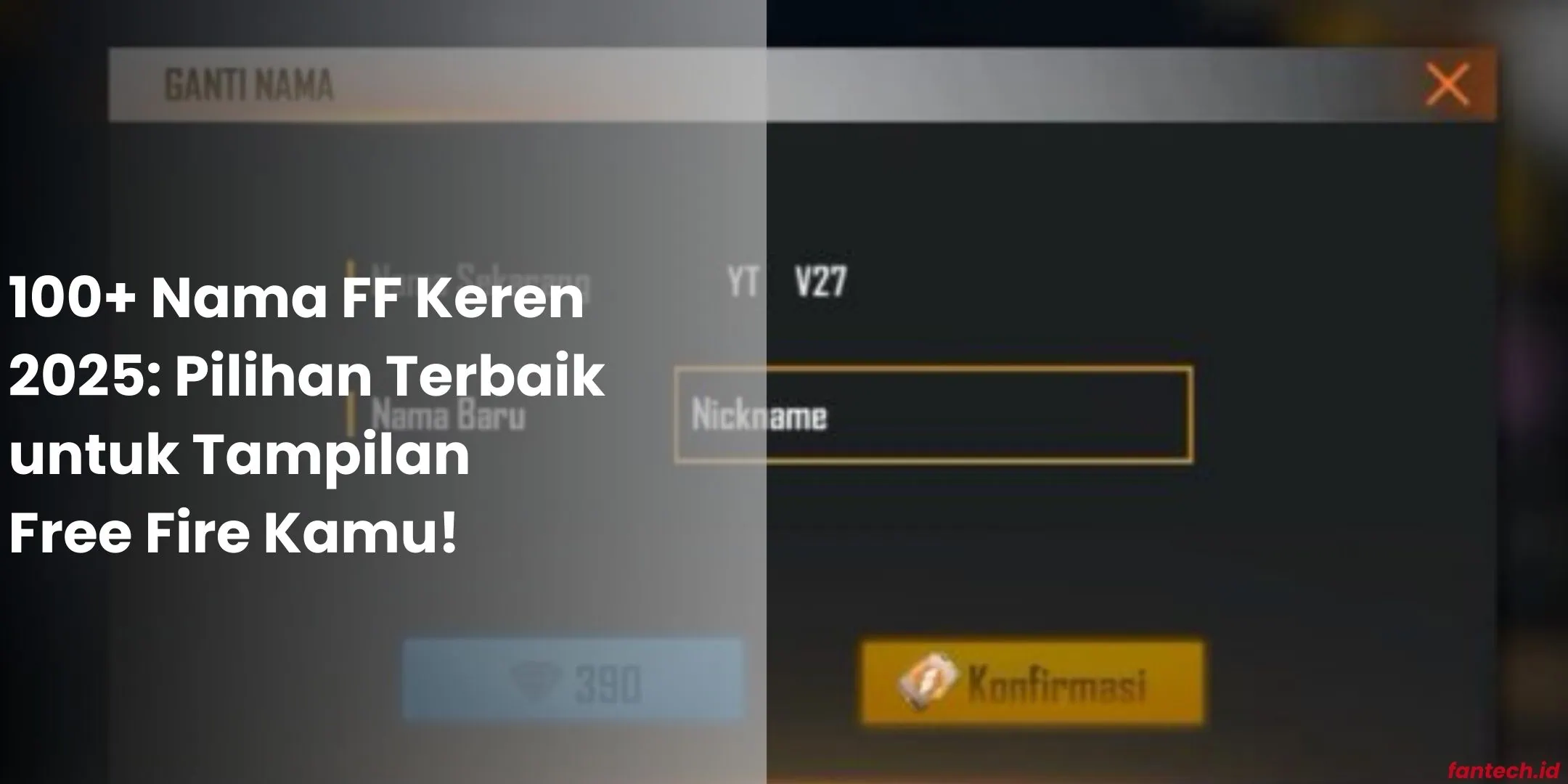 Nama FF Keren