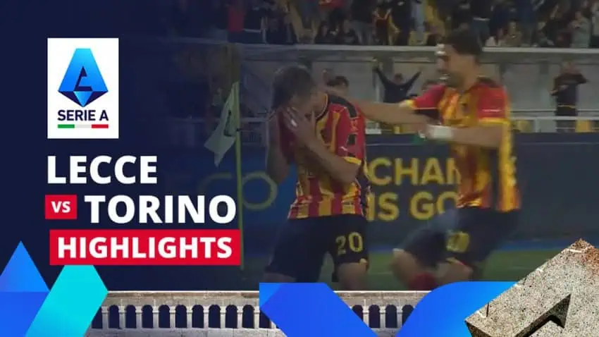 Lecce vs Torino Highlights
