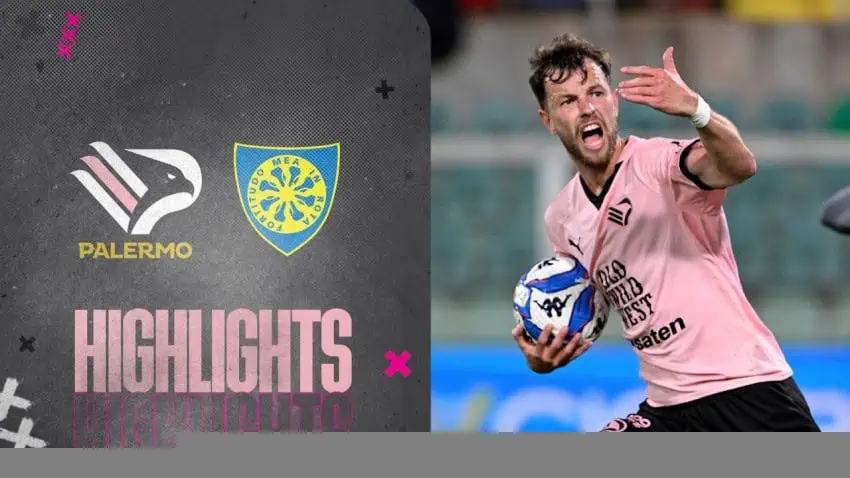 Palermo vs Carrarese Highlights