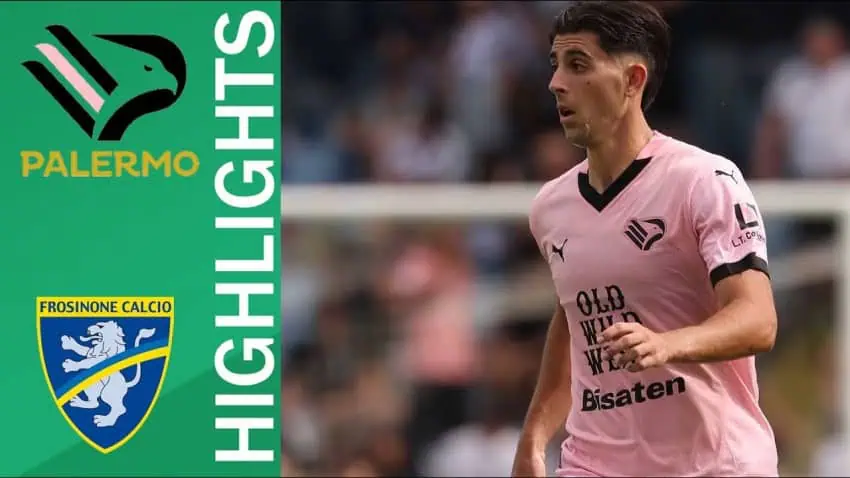 Palermo vs Frosinone Highlights