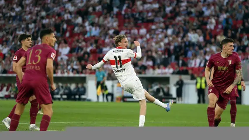 VfB Stuttgart vs Augsburg Highlights