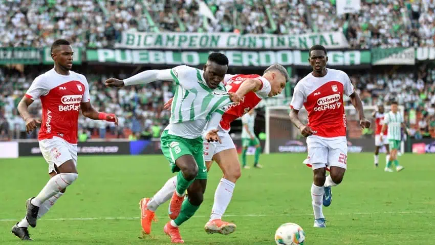Atletico Nacional Medellin vs Independiente Santa Fe Highlights