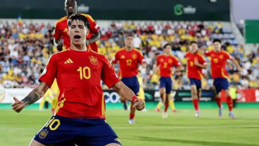 Romania U19 vs Spain U19 Highlights