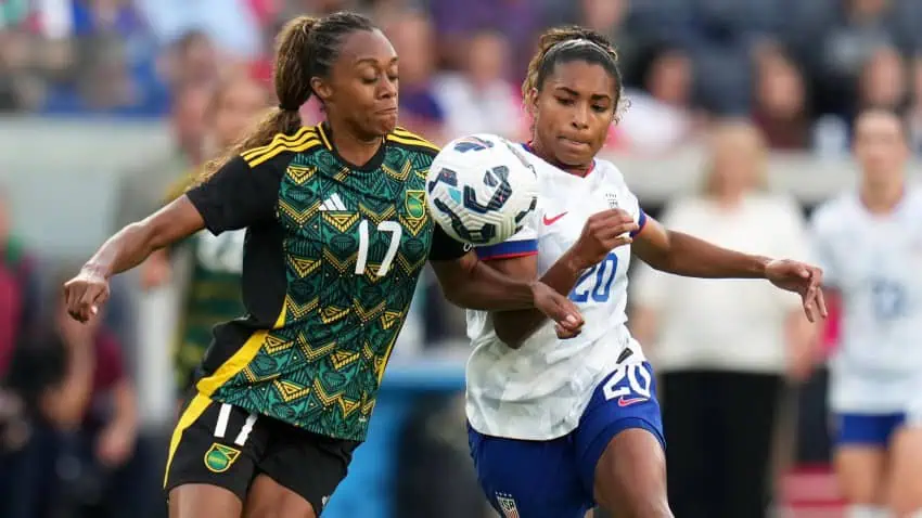 USA (W) vs Jamaica (W) Highlights