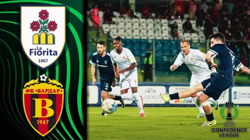 SP La Fiorita vs FC Vardar Skopje Highlights