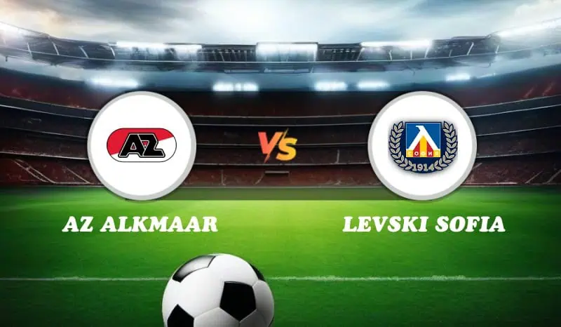 AZ Alkmaar vs Levski Sofia Highlights