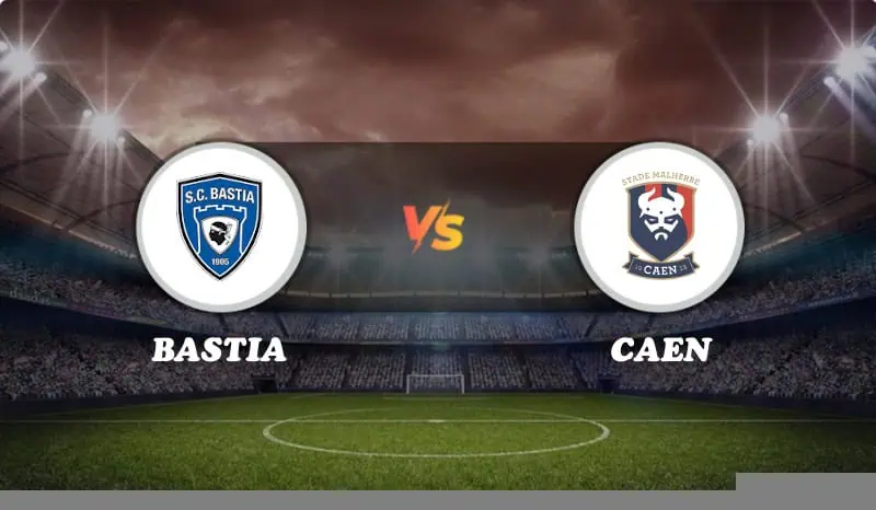 Bastia vs Caen Highlights
