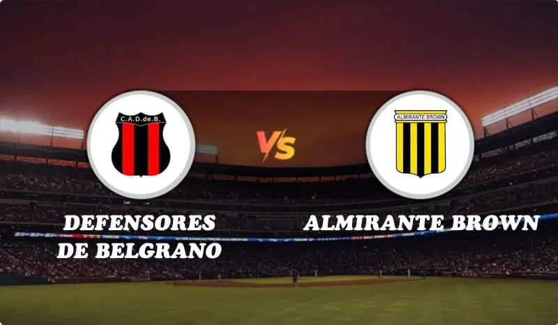 Defensores de Belgrano vs Almirante Brown Highlights