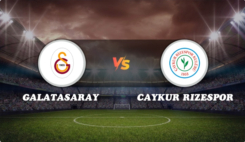 Galatasaray vs Caykur Rizespor Highlights