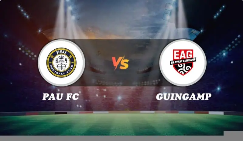 Pau FC vs Guingamp Highlights