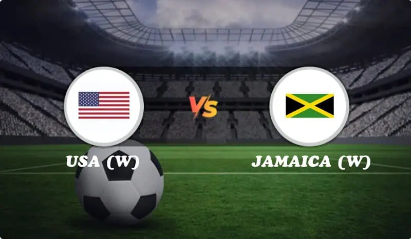 USA (W) vs Jamaica (W) Highlights