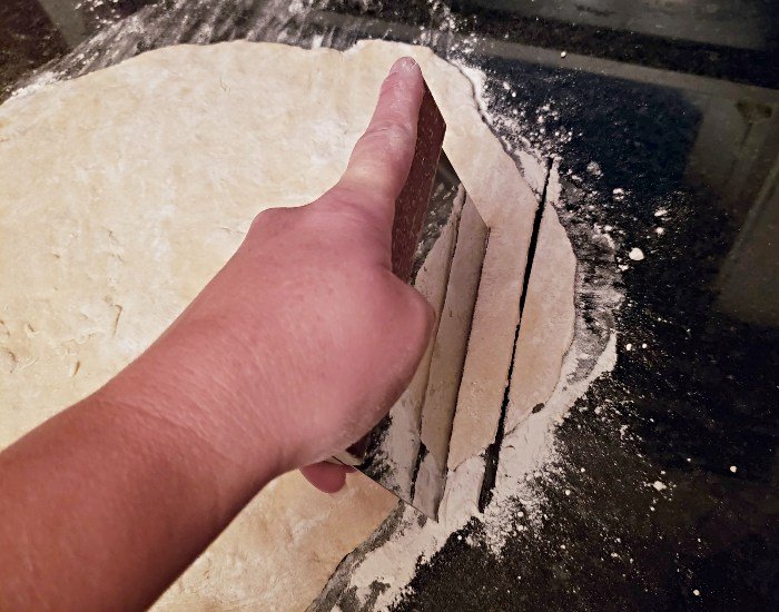 Cut dumplings