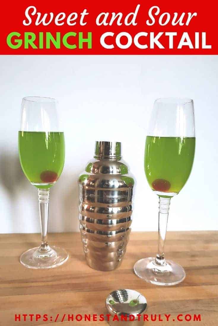 Sweet and sour cocktail