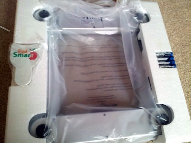 Packaging for EatSmart scale
