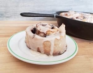 Homemade cinnamon roll