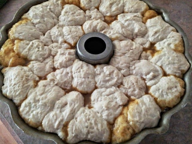 It will be obvious when it's ready to bake.  You can truly see the difference in the dough