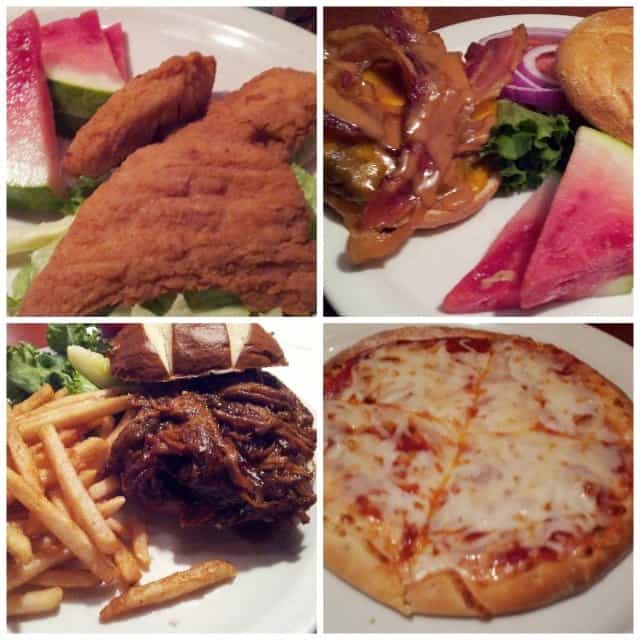 Wild west town meals