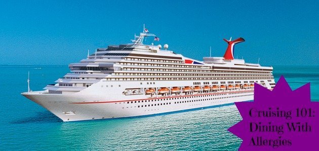 Dining with allergies on a cruise ship