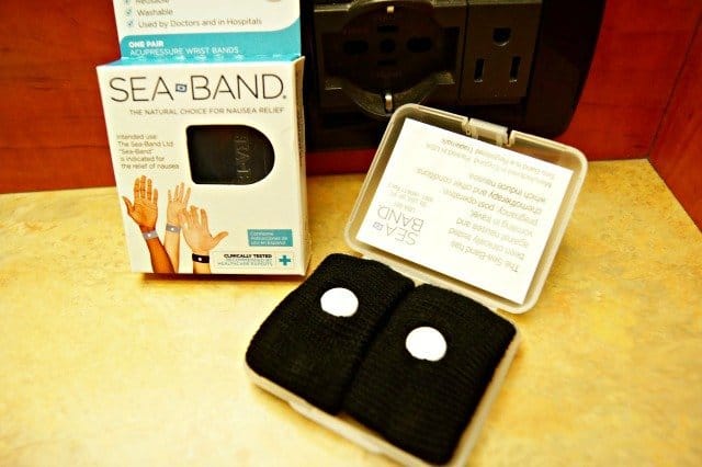 Sea Bands in the package