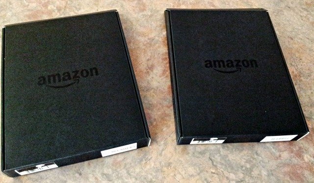 Amazon Kindle Fire in the box