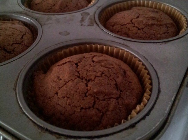 Perfectly baked brownie cupcakes