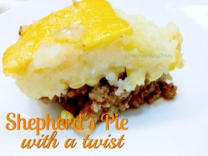 Not your traditional shepherd's pie, but this recipe is so much better! #shepherdspie #glutenfree #easyrecipes #kidfriendly