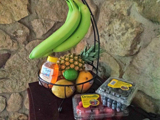 Ingredients to make your tropical fruit salad may be sitting on your counter already