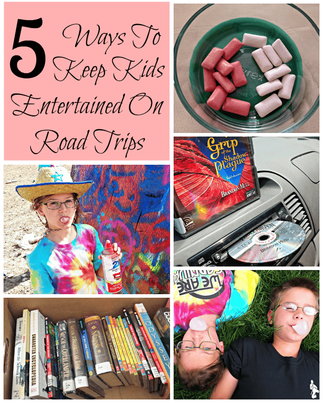 5 great (and cheap!) ways to keep kids entertained on road trips #shop #JuicyFruitFunSide