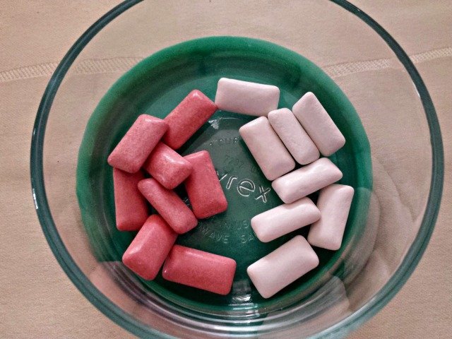 Counting down the hours to go with Juicy Fruit Fruity Chews