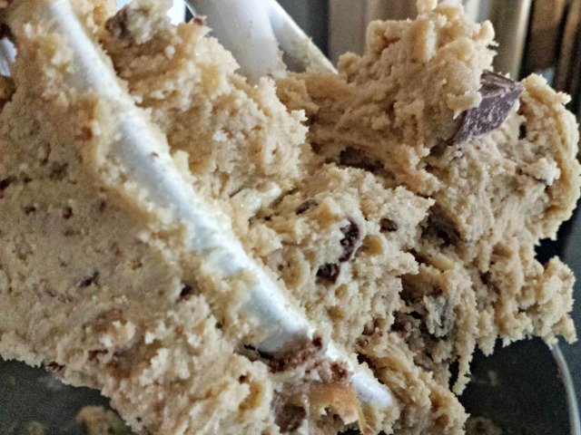 Candy bar cookie dough