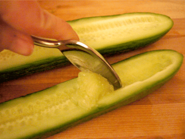 Seeding cucumbers