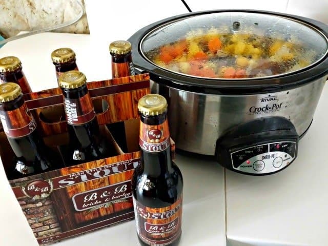 Use stout for your crock pot corned beef