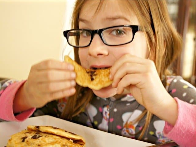 Baking with kids results in a new pancake recipe