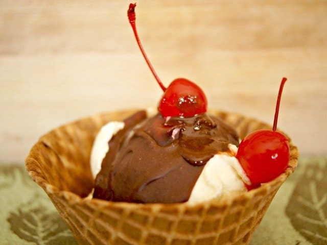 Frozen custard Drumstix creation