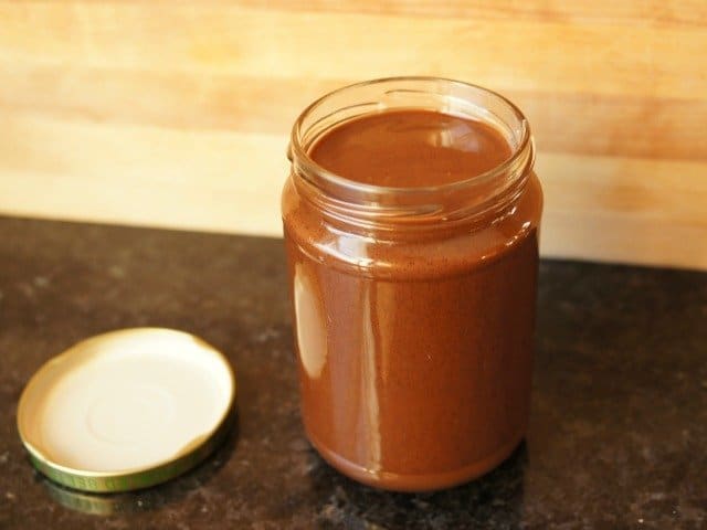 Reusing empty beet jars to store food